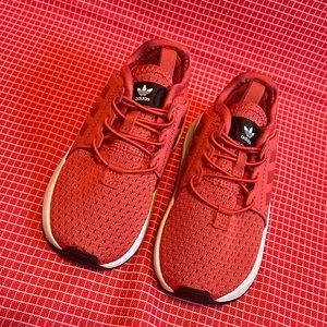 Orange Toddler Adidas Sneakers